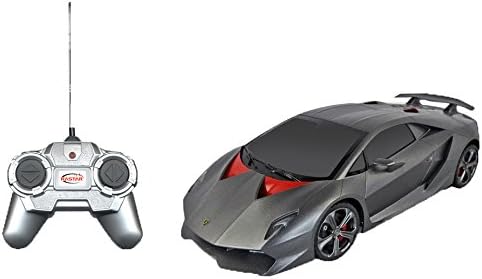 Rastar 48200 1:18 Scale Lamborghini Sesto Radio Control Car, Grey