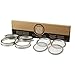 Trellis + Co. | Stainless Steel Sprouting Kit, 4 Pack | Rust Proof 316 Stainless, Curved Mesh, Fits Most Wide Mouth Mason Jars | Grow Your Own Organic Sprouts From Seeds, Sprouter