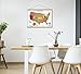 Landmass - 17 x 24 Inches Scratch Off USA Map Poster - Deluxe United States Print - Travel Wall Art - Travels Tracker - Gift Idea For Travelers