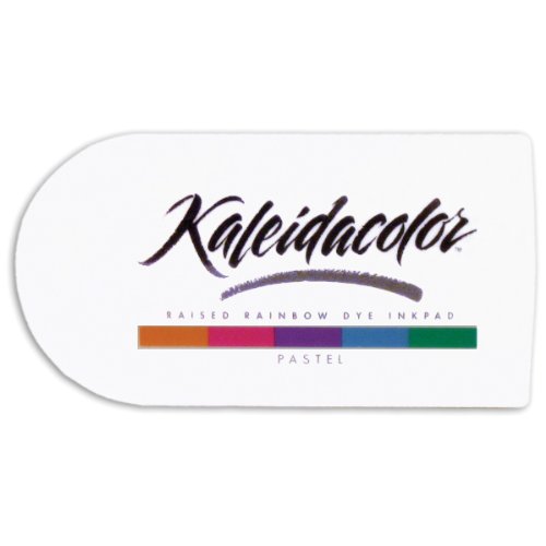 Tsukineko 5-Color Kaleidacolor Dye Inkpad, Pastel