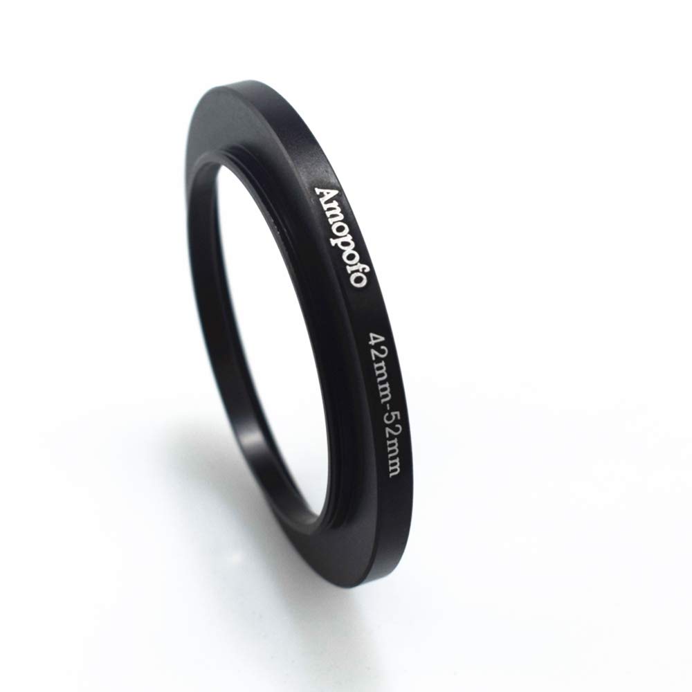 42mm to 52mm Camera Filters Ring Compatible All 42mm Camera Lenses or 52mm UV CPL Filter Accessory,42-52mm Camera Step-Up Ring