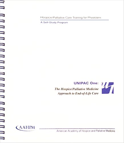Hospice/palliative care training for physicians: A self study program