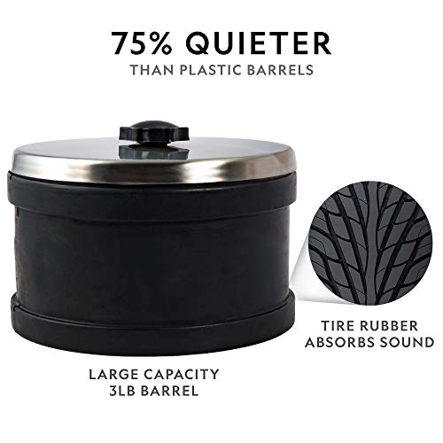 NATIONAL GEOGRAPHIC Rock Tumbler Kit3LB Extra Large Capacity, 3LB