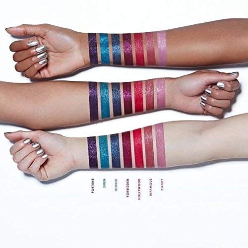 Coosa 7 Colors Glitter Shimmer Flip Lip Gloss Set Nonstick Cup