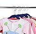 TQVAI Kids Velvet Hangers Non Slip Space Saver - Navy Blue - 30 Pack