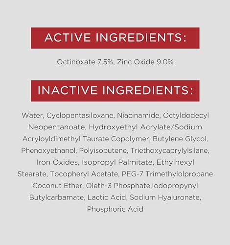 ELTAMD UV CLEAR TINTED SUNSCREEN FOR FACE, SPF 46 WITH ZINC OXIDE, OIL-FREE, DERMATOLOGIST RECOMMENDED, FOR ACNE-PRONE SENSITIVE SKIN, 1.7 OZ