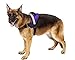 Big Dog Harness Soft Reflective No Pull Purple Size M 20-26inch