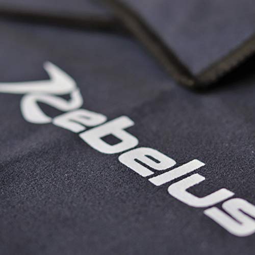 Rebelus-Microfiber-Sports-Towel-Gym-Yoga-Outdoor-Sports-Swimming-Beach-Camping-and-Physical-Activities-Color-Black-Small-16x32-inches