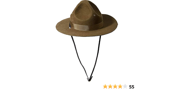 SCALA Men's Wool Felt Campaign Hat 
