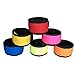Higo LED Lighted Slap Bracelet - Glow in The Dark Sports Event Wristbands, Safety Reflective Gear Light Up Armbands for Running, Cycling, Jogging, Hiking