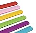 Blue Panda Silicone Slap Bracelets - 24-Pack Kids Soft Bracelets Party Favors for Girls and Boys Birthday, Classroom Rewards, Carnival Prizes, 4 of Each 6 Colors, 8.5 x 1 inches