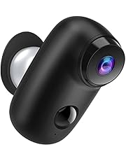 Wireless Rechargeable Battery Powered Security Camera Outdoor, 1080P 2.4G WiFi IP Camera with Night Vision