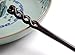 Tenderness Handmade Carved Ebon Hair Sticks Shawl Pins Picks Pics Pins Forks 7''