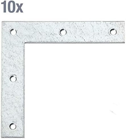 Corner Angle 160 x 160 x 30 mm / 10 STK. Oberflaeche: sendzimirverzinkt - Image 3