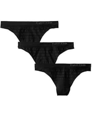 Calvin Klein Women's Seamless Ombre Thong Panty (Pack of 3)