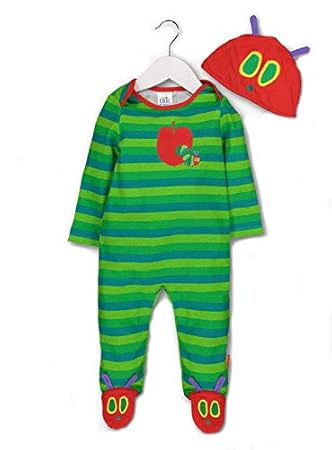 very hungry caterpillar sleepsuit