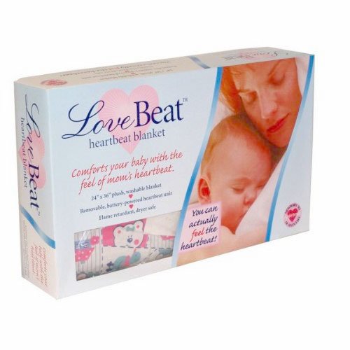 mother's heartbeat baby blanket