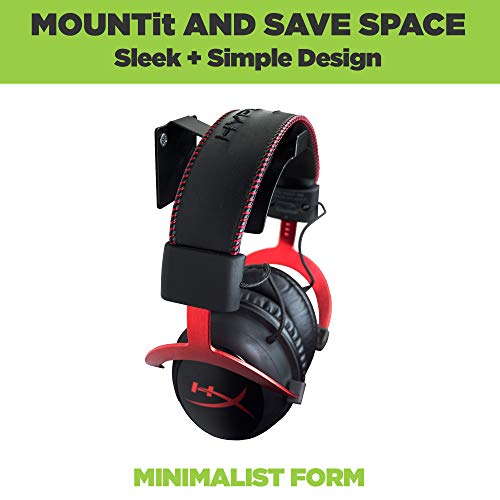 HIDEit Mounts UniH Universal Headset Wall Mount American Company