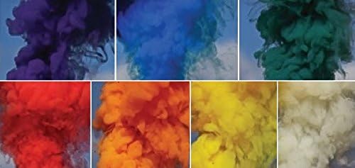 Color Smoke Effect for Photography, Parties, Gender Reveal, Sports - RAINBOW Set of 7 Colors