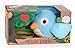 Apple Park Crawling Blue Birdie Teething Baby Toy - Hypoallergenic, 100% Organic Cotton, Bamboo Ring