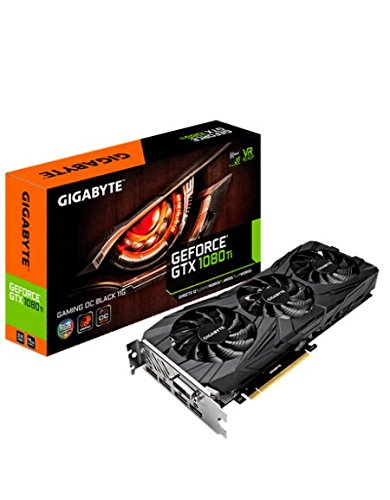 Gigabyte GV-N108T Gaming OC Black-11GD - Tarjeta gráfica, Color Negro