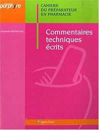 Commentaires techniques écrits