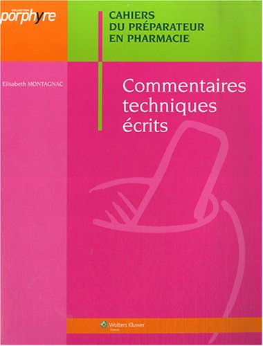 Commentaires techniques écrits