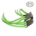 MoreFarther Professional Slingshot Set, Y Shot Sling Shot Wrist Rocket Slingshot for Hunting slingshots High Velocity Catapult with 200 Ammos and 2 Replacement Slingshot Bands (Kingkong Black Set)