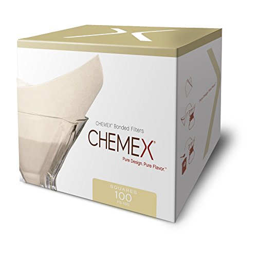 Chemex Bonded Filter - Square - 100 ct - 2 Pack - Exclusive Packaging Chemex Bonded Filter - Square - 100 ct - 2 Pack - Exclusive Packaging