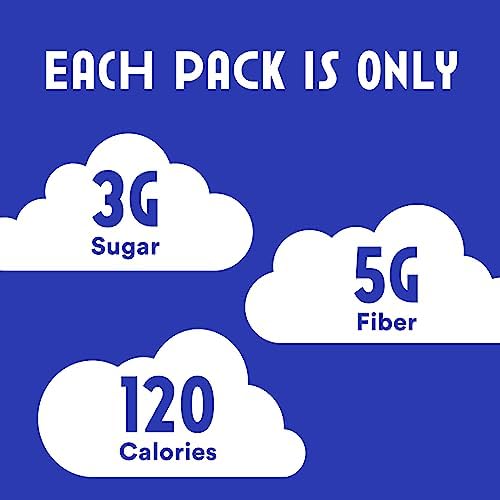 JOYDAYS CHOCOLATE COOKIES, LOW SUGAR, HEALTHY SNACKS FOR ADULTS AND KIDS, SNACK PACKS, LOW GLYCEMIC SOFT BAKED COOKIE FOR BREAKFAST OR DESSERT, 3G PROTEIN, 3G SUGAR, 5G FIBER (6-PACK, DOUBLE CHOCOLATE CHIP)