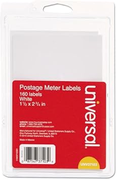 postage meter labels
