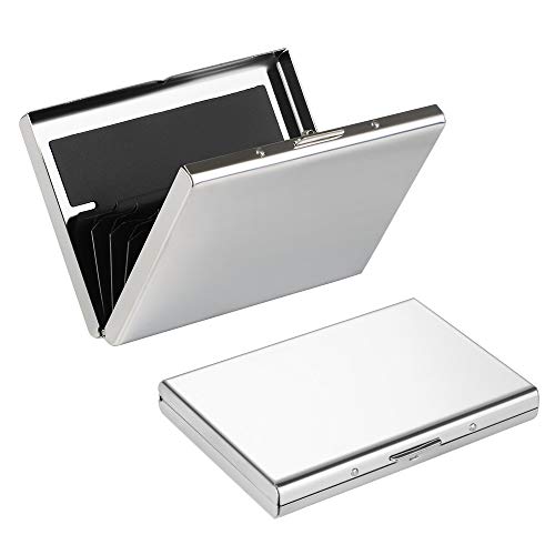 Vicloon Metal Card Holder Wallet,Ultra Thin Stainless Steel Metal