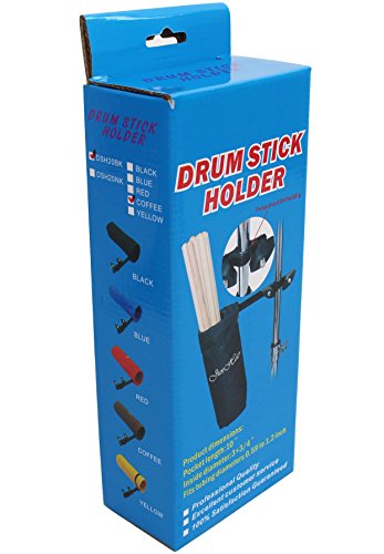 Vizcaya Drum Stick Holder Drum Stick Bag with Drum Key (Blue)
