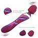 Electric Wand Massager Vibrator for Women Rechargeable Waterproof Cordless Personal Massage wand with Multi-mode for Body Therapeutic,handheld Muscle Aches & Sports Recovery