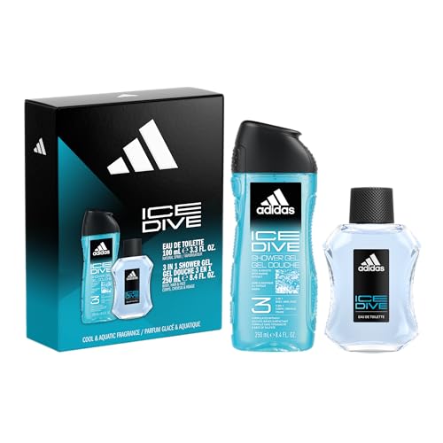 , Cofanetto Regalo Ice Dive con Eau de Toilette 100 ml e Docciaschiuma 250ml