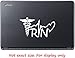 UR Impressions Registered Nurse - RN Caduceus Lifeline Heart Decal Sticker Vinyl Graphics for Cars Trucks SUV Motorcycles Windows|White|7.5 X 4.1 inch|URI338
