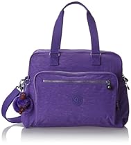 Kipling Alanna Baby Bag with multiple compartments, Vivid Purple, One Size