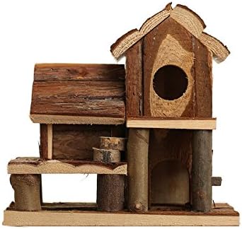 Ultra-luxury Wooden Toys Watkins Bear Hamster House Chalet