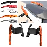 for Duke 390 Duke 250 duke390 duke250 2023-2020 Motorcycle Accessories Rear Grab Bar Rear Grab Bar Spoiler Rear Wing Grab Bar Motorcycle Rear Seat Grab Bar (Orange)