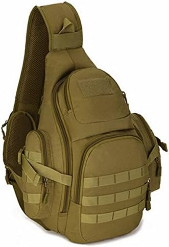 Unitake Military Daypack Sling Chest Pack Bag Molle Equipment Laptop Bagpack Big Capacity Shoulder Bag Crossbody Duty Gear for Hiking Camping Trekking