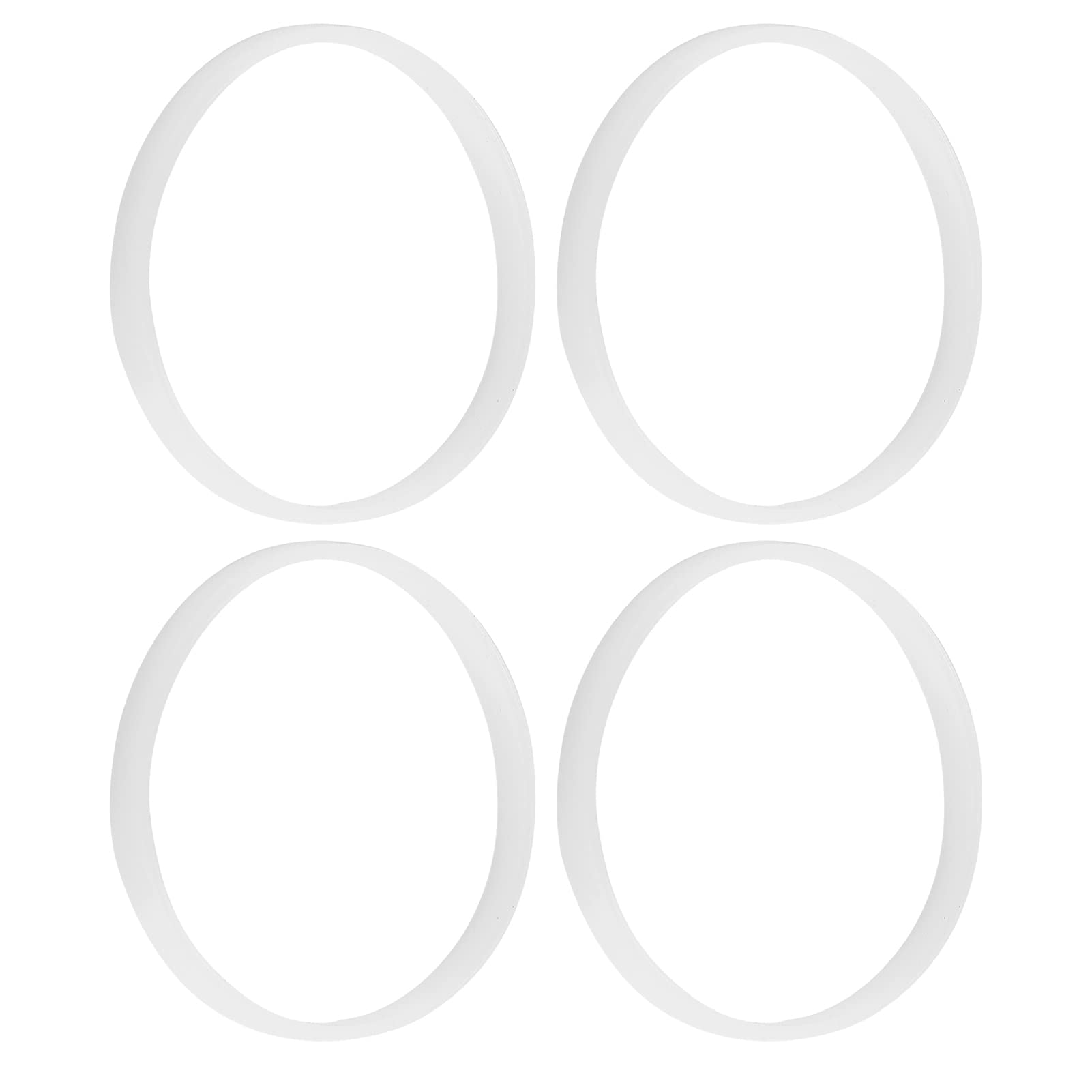 KIMISS 10cm White Rubber Sealing O Gasket, Suitable for Juicer Blender, Replacement Seals for and Bullet Blenders