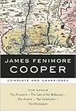 James Fenimore Cooper's Five Novels: Complete and Unabridged