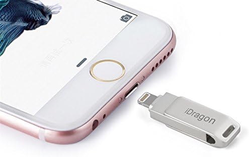 [ 32GB ] 2-in-1 Lightning + Micro USB Metal OTG USB Flash drive for iPhone iPad iPod and Computer]