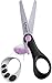 Maped Koopy Special Needs Scissor Set with Optional Spring, 5 Inches, Assorted Colors, Set of 12 - 1359308