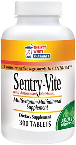 Thrifty White Sentry-Vite Multivitamin/Multimineral Supplement - 300 Tablets