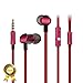 GGMM Cuckoo Lifetime Hassle Free Warranty Max Performance/Superior Sound In Ear Noise Isolating Earbuds Metal Headphone w/Tangle-Free Cable, Universal Remote/Mic, Compatible iPhone, iPad, Android...