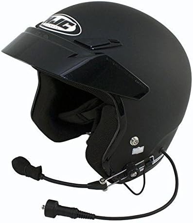 PCI HJC CS-5N Open Face Wired DOT Helmet - Flat Black XX-Large