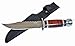 Survival Cherry Wood Hunting Bowie Knife 10.5 Inch Fixed Blade with Sheath Jwd28