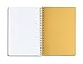 Miliko A5 Size PU Leather Softcover Ruled Wirebound/Spiral Notebook/Journal-90 Sheets (180 Pages)-8.27