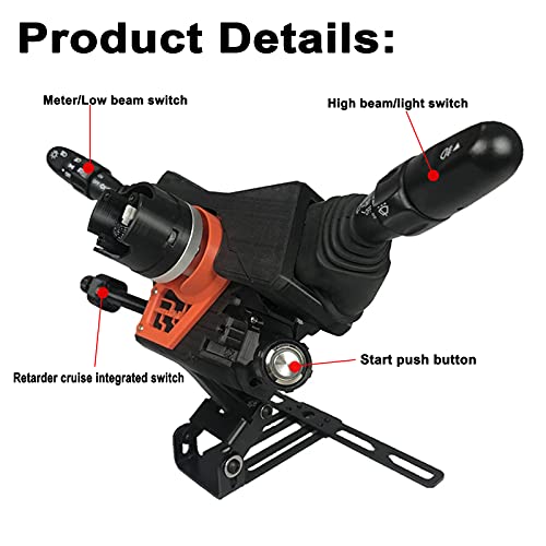 Obokidly Upgrade Type DIY Racing Simulator Steering Wheel Turn Signal